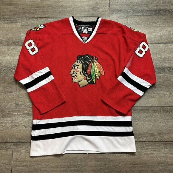 Reebok NHL Chicago Blackhawks Patrick Kane 88 Hockey Jersey Size 54 - Picture 1 of 7